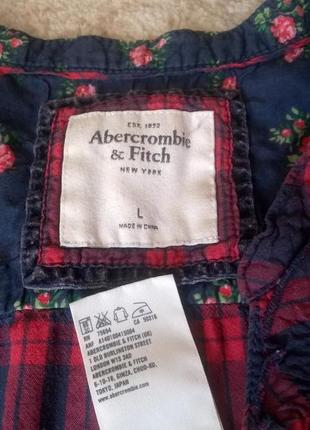 Стильная рубашка американского бренда abercrombie &amp; fitch5 фото