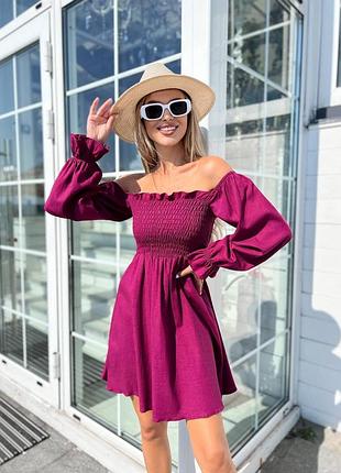 Літня стильна сукня жіноча