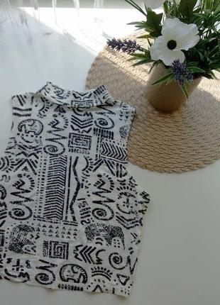 Топ new look с орнаментом