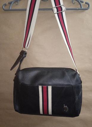 U. s.polo assn, сумка через плече, чоловіче,як нова з англії