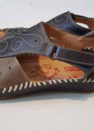 Кожаные босоножки сандали дорогой бренд pikolinos, испания8 фото