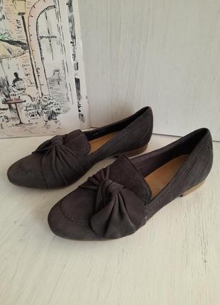 Туфлі замшеві
