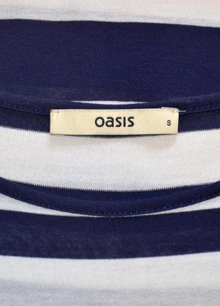 Стильная красивая полосатая футболка oasis, в полоску размер м2 фото