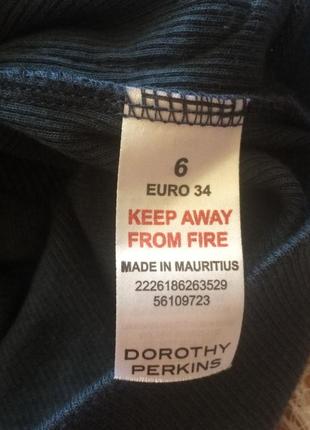 Стильний літній трикотажний жилет в рубчик з кишенями dorothy perkins7 фото