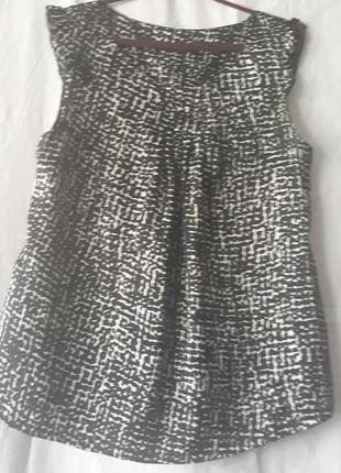 Шикарна брендовий блузка шовк нова