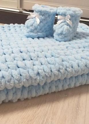 Пинетки из пряжи ализе пуффи