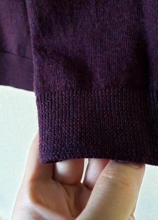 Мериносовый  100 % шерстяной  свитер джемпер  унисекс оттенка марсал gap3 фото