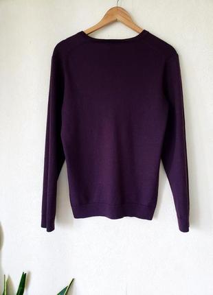 Мериносовый  100 % шерстяной  свитер джемпер  унисекс оттенка марсал gap4 фото