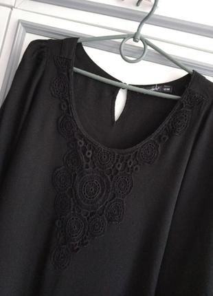 Черное,коктельное платье с кружевом.9 фото