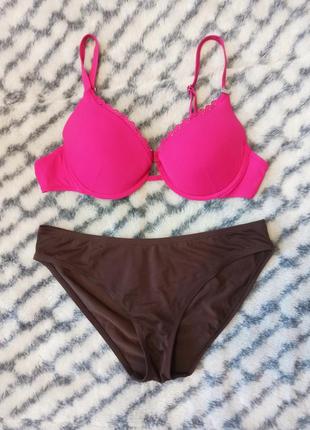 Роздільний комбінований купальник