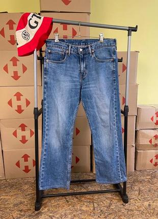 Чоловічі сині джинси levis 5271 фото