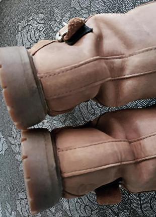 Сапоги timberland кожа байкерские сапожки женские зима тимбирленд original waterproof usa camel8 фото