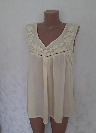 Ніжна нова блуза в лимонному кольорі великий розмір