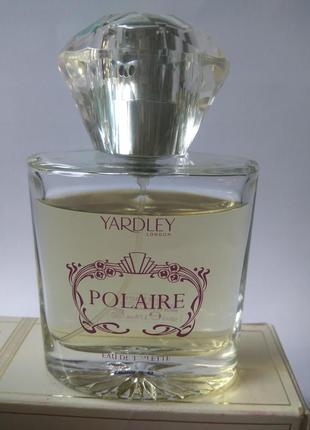 Туалетна вода yardley polaire 42 ml в 50 мл флаконі