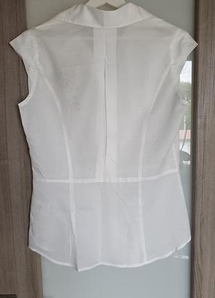 Нова блуза з невагомого котону та ніжною аплікацією6 фото