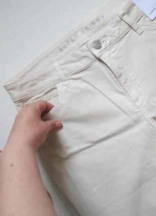 Шикарные светлые стрейчевые джинсы скинни m&s 🍒🍓🍒4 фото