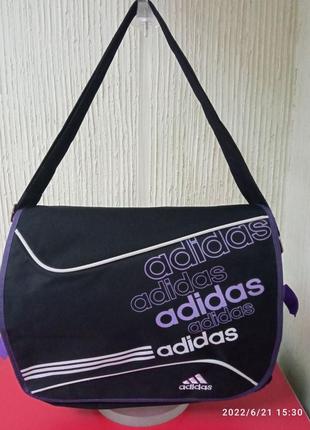 Сумка спортивна adidas/ сумка через плече. сумка через плече6 фото