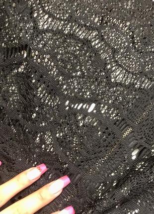 Кружевное чёрное готическое платье венсдей5 фото