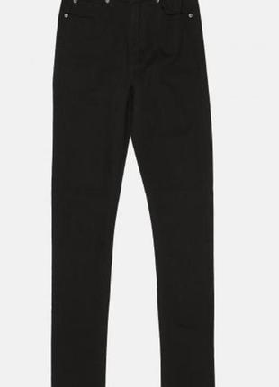 Чорні альт джинси з черепом, скінні, альт,грандж,y2k,10-13 років,для дівчинки, модні.