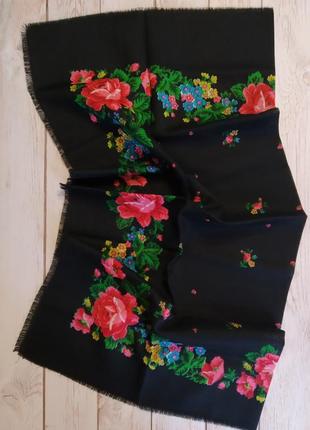 Шерстяной платок времён ссср