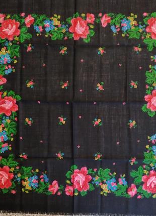 Шерстяной платок времён ссср