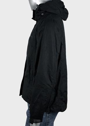 Trespass мужская черная куртка с капюшоном, демисезонная3 фото