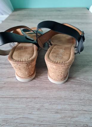 Босоножки танкетка блестящие lady glam4 фото