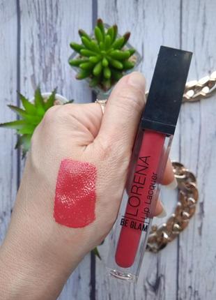 Жидкая лаковая помада lorena lip lacquer тон 03.