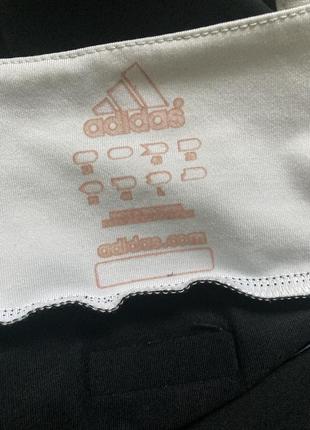 Adidas оригинал чёрная спорт майка8 фото