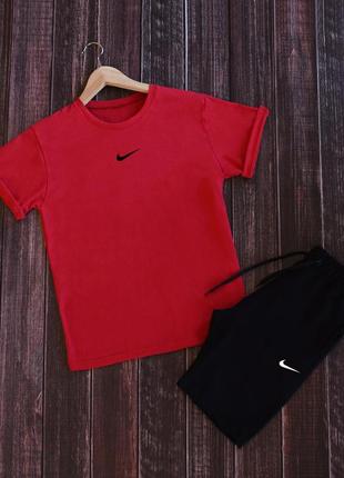 Чоловічий, літній костюм спортивний, шорти і футболка літо Waffle nike / шорты и футболка лето трикотаж найк
