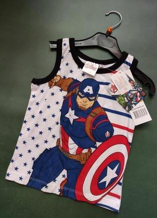 Детская майка ,герои марвел дисней