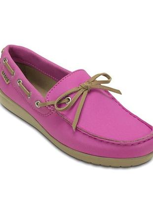 Мокасини crocs р. w8/38. нові. оригінал