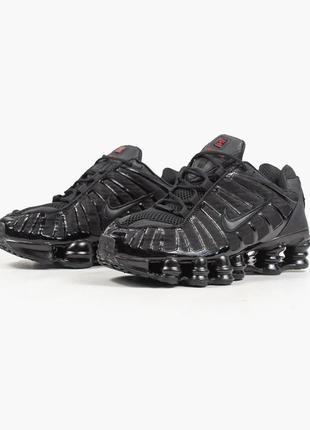Чоловічі кросівки nike shox tl black#найк