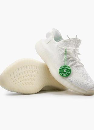 Мужские кроссовки adidas yeezy boost 350 v2 white #адидас