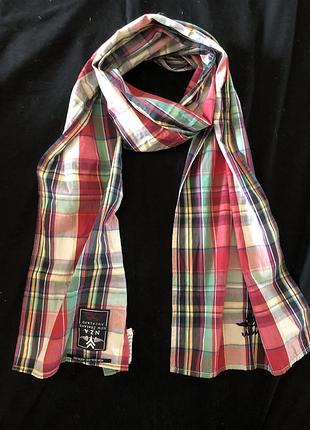 Шарф nda хлопок клетка