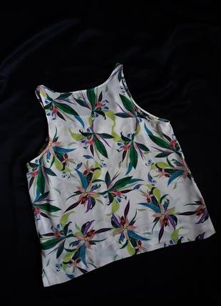 Майка-блуза квіткового принту2 фото