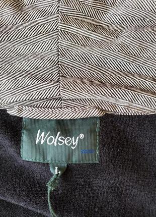 Хороший якісний котоновий чоловічий халат на махровій підкладці6 фото
