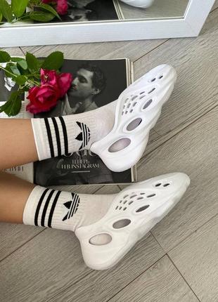 Сандали adidas yeezy foam runner mineral white