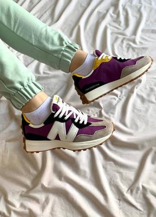 Кросівки new balance 327 violet