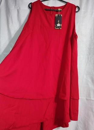Червоне плаття фірми malyk р. 563 фото
