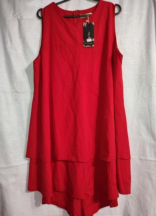 Червоне плаття фірми malyk р. 56