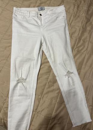 Білі skinny new look