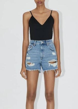 Шорти джинсові zara