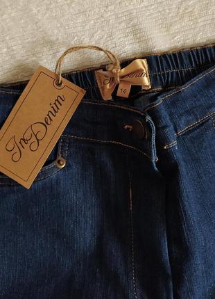Нові!класні якісні модні стрейчеві джинси р.14.2 фото