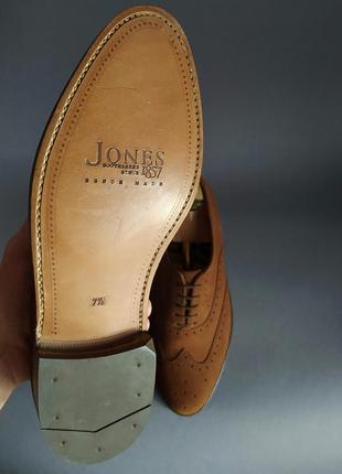 Туфлі оксфорди броги jones bootmaker 41р.7 фото