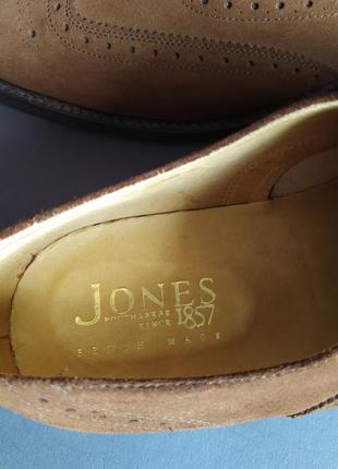 Туфлі оксфорди броги jones bootmaker 41р.6 фото