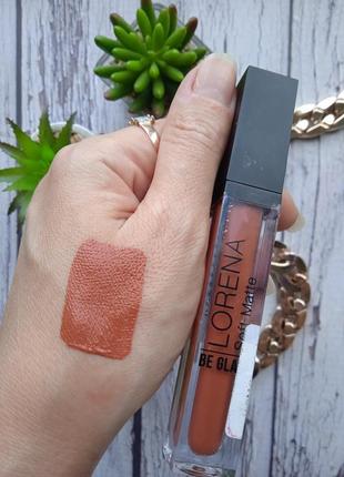 Жидкая матовая помада lorena soft matte тон 03.