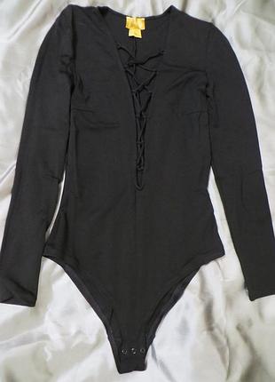 Боди h&m из плотной ткани 2