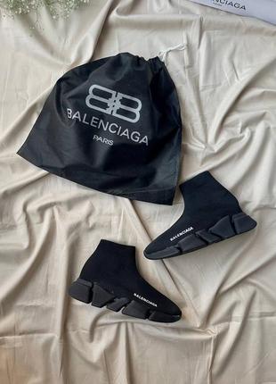 Кроссовки -носки в стиле balenciaga speed5 фото