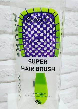 Гребінець для волосся super hair brush6 фото